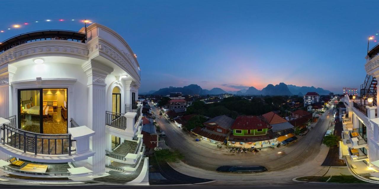 Confetti Garden Hotel Vang Vieng Exterior foto